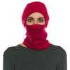 100% Merino Wool Balaclava - Winter Ski Mask - Face Mask - Cold Weather Gear - True Red - One Size view 1