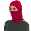 100% Merino Wool Balaclava - Winter Ski Mask - Face Mask - Cold Weather Gear - True Red - One Size view 4