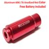 Red Laser 458 SOCOM Laser Bore Sighter Boresighter, Aluminum 6061 T6 Anodized Red Color view 3