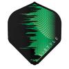 LSTYLE L1 Standard Dart Flights  EZ  David  Green  1 Set  Pre-Molded view 2