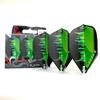LSTYLE L1 Standard Dart Flights  EZ  David  Green  1 Set  Pre-Molded view 4