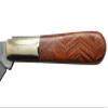 Old Ram Collection Everyday Carry Manual Folding Pocket Trapper Knife w/Smooth Resin Handle (Wood) view 4