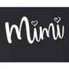 Go All Out Medium Black Adult Mimi Heart Grandma Long Sleeve T-Shirt view 4