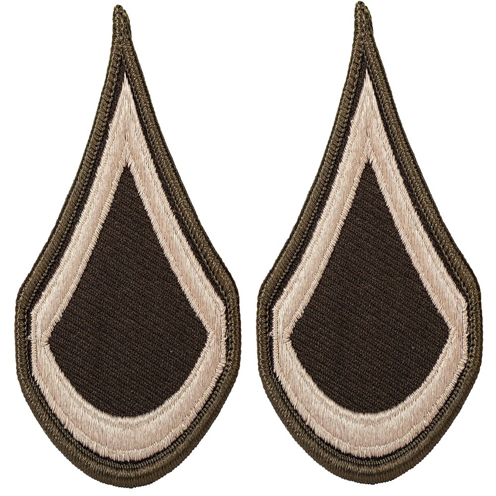 AGSU female Green Chevrons, PFC