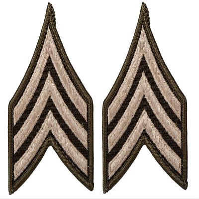AGSU female Green Chevrons, SGT
