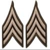 AGSU female Green Chevrons, SGT view 1