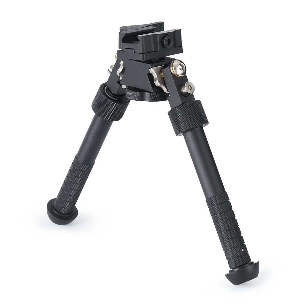 Zeadio F18 Bipod, 6 to 9 Inches - Black