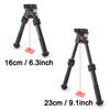 Zeadio F18 Bipod, 6 to 9 Inches - Black view 2