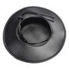 Absolute Vibe Plague Doctor Halloween Costume Steampunk Magician Dress Up Party Black Wide Brim Hat (M, Cross) view 2