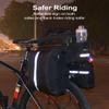 ROCKBROS Bike Trunk Bag 17L-45L Bike Rear Rack Bag Bike Bags for Bicycles Rear Rack Waterproof Bike Rack Bag view 4