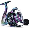 Sougayilang Fishing Reel Light Weight Ultra Smooth Aluminum Spinning Fishing Reel-13+1BB - LY3000 view 2