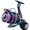 Sougayilang Fishing Reel Light Weight Ultra Smooth Aluminum Spinning Fishing Reel-13+1BB - LY2000 view 1