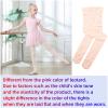 DIPUG Pink Ballet Tights for Girls Dance Toddler Soft Transition Footless Tight view 3