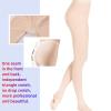 DIPUG Pink Ballet Tights for Girls Dance Toddler Soft Transition Footless Tight view 4