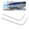 KUAFU 1 1/2" Boat Trailer Square Guide 1/8" Thick Aluminum Square Guide Pole On Poles Guide-On Pair view 1