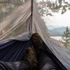 Sunyear Hammock Camping with Net/Netting, Portable Camping Hammock Double Tree Hammock Outdoor Indoor Backpacking Travel & Survival, 2 Tree Straps (16+1 Loops Each, 20Ft Total) view 2