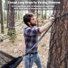 Sunyear Hammock Camping with Net/Netting, Portable Camping Hammock Double Tree Hammock Outdoor Indoor Backpacking Travel & Survival, 2 Tree Straps (16+1 Loops Each, 20Ft Total) view 4