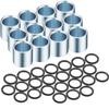 36 Pieces Bearing Spacers and Washers Skateboard Hardware Kit for Most Skateboard Trucks and Longboards (24 Washers, 12 Spacers) view 1
