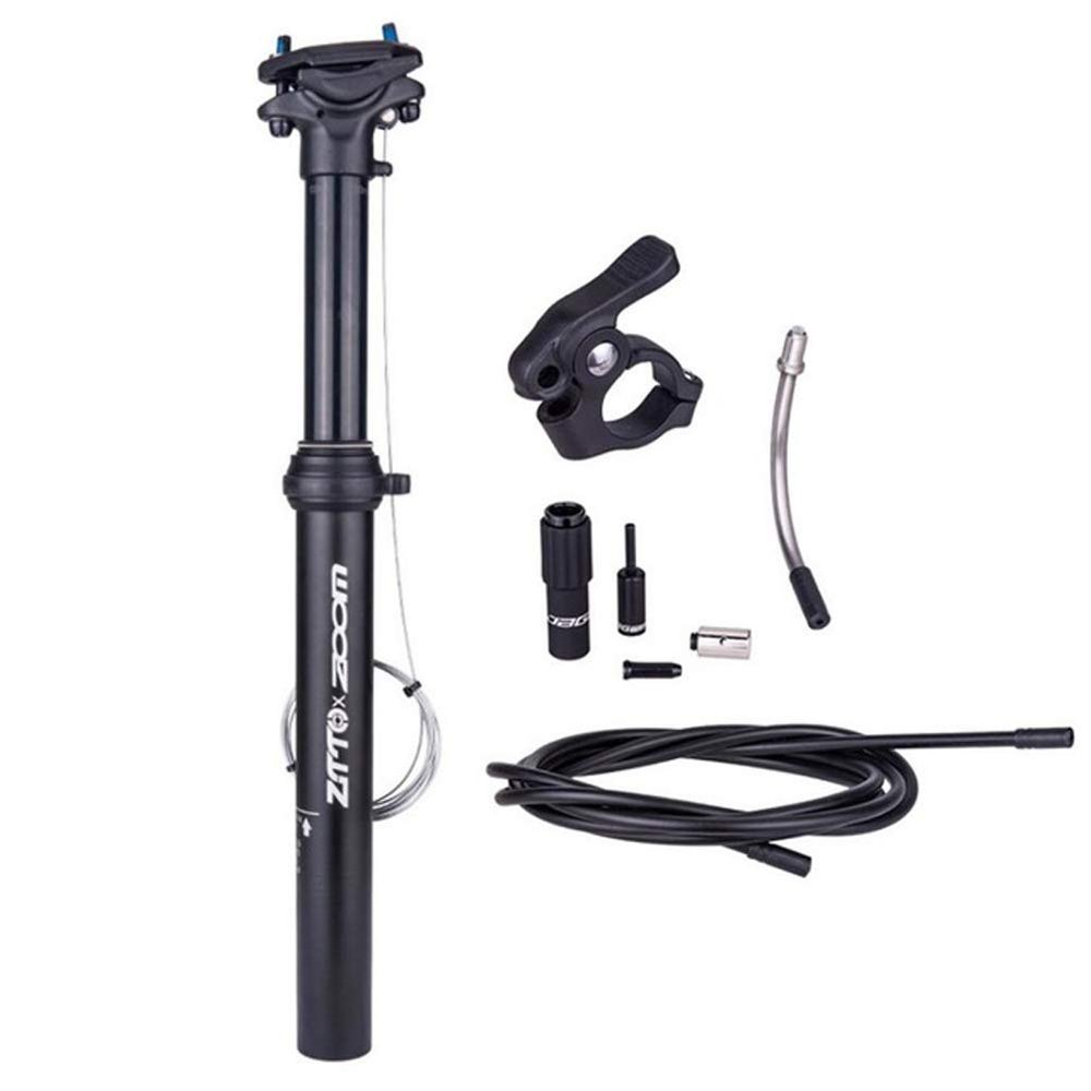 Bike Seatpost, MTB Road Bike 30.9MM/31.6MM Dropper Seatpost, Travel Remote Drop External/Internal Hydraulic Seat Post Bicycle Parts,External 30.9MM