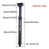 Bike Seatpost, MTB Road Bike 30.9MM/31.6MM Dropper Seatpost, Travel Remote Drop External/Internal Hydraulic Seat Post Bicycle Parts,External 30.9MM view 4
