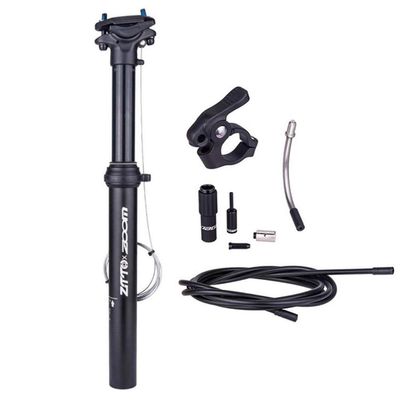 Bike Seatpost, MTB Road Bike 30.9MM/31.6MM Dropper Seatpost, Travel Remote Drop External/Internal Hydraulic Seat Post Bicycle Parts,External 31.6MM
