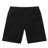 ranrann Kids Girl Summer Casual Shorts with Pockets Elasticated Waist Bermuda Shorts Pull-on Shorts Girl School Uniform Black 6 view 3
