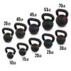 Valor Fitness Premium Kettlebell  Powder Coated Cast Iron for Durability  Enhanced Grip Strength  Weightlifting Core Training Home Gym Workout Equipment - 15 lb view 4