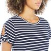 Nautica Ladies' Tie Sleeve Top (Navy, Large) view 4