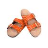 FOCO Miami Dolphins NFL Womens Mini Print Double Buckle Sandal - M (7-8)