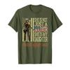 Mens She Is Not Just A Soldier She Is My Daughter Proud Army Dad T-Shirt view 1