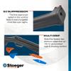 Stoeger S4000-E Airgun - .22 Caliber - Black Synthetic with Fiber-Optic Sights view 4