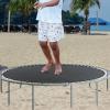 LoveinDIY Durable Trampoline Mat 6/8/10/12ft Round Kid Upper Bed Jumping Bed, 8ft-48 Buckle view 3