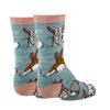 ooohyeah Kid's Novelty Cute Animals Crew Socks, Funny Crazy Silly Cool Casual Dress Socks for Boy and Girl, Bunny Hop view 2