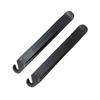 12-1/2 X 1.75/2-1/4 Inner Tube Bent Angled Schrader Valve, Low Lead - Tire Lever Pry Tool Included (Black levers) view 2
