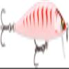 Rapala CDE75#GDCG Countdown Elite 3.0 inches (7.5 cm), 0.4 oz (10 g), Gildan Pearl Orange view 1