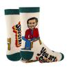 ooohyeah Kid's Novelty Crew Socks, Funny Crazy Silly Cool Casual Dress Socks for Boy and Girl (You Are Special), Size 1-5 view 2