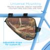 Aduro Sport Bicycle Bike Storage Bag Triangle Saddle Frame Pouch for Cycling (Tree Camo) view 3