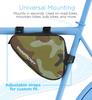 Aduro Sport Bicycle Bike Storage Bag Triangle Saddle Frame Pouch for Cycling (Camo) view 3