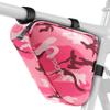 Aduro Sport Bicycle Bike Storage Bag Triangle Saddle Frame Pouch for Cycling (Pink Camo) view 1