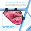 Aduro Sport Bicycle Bike Storage Bag Triangle Saddle Frame Pouch for Cycling (Pink Camo) view 3