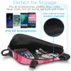Aduro Sport Bicycle Bike Storage Bag Triangle Saddle Frame Pouch for Cycling (Pink Camo) view 4