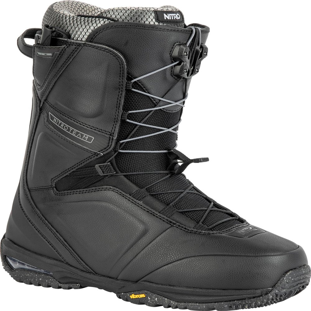 Nitro Team TLS Men's Snowboard Boots (Black 24, 12)