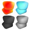 Prizo Polarized Replacement Lenses for Oakley Targetline Sunglasses - Multi Options (Black+Titanium+Orange+Blue) view 1