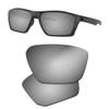 Prizo Polarized Replacement Lenses for Oakley Targetline Sunglasses - Multi Options (Black+Titanium+Orange+Blue) view 3