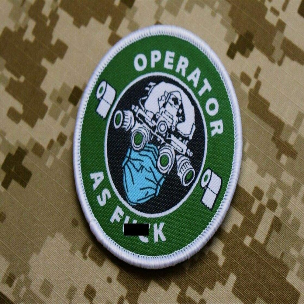 2020 Operator As F**k OAF Nation MARSOC Raiders USMC Woven Morale Patch 3" in Diameter