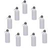 TECHTONGDA 50pcs 600ml Sublimation Aluminum Water Bottles Sports Water Bottle, Blank Coated Bottles with Safe Lock and 2 Rolls Heat Tape for Sublimation Heat Press Transfer Printing view 2