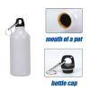 TECHTONGDA 50pcs 600ml Sublimation Aluminum Water Bottles Sports Water Bottle, Blank Coated Bottles with Safe Lock and 2 Rolls Heat Tape for Sublimation Heat Press Transfer Printing view 4