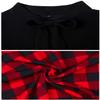 Christmas Dresses for Women Holiday 2026 Red Buffalo Plaid Fit and Flare A Line Vintage Church Business Office Professional Work Dress L view 3