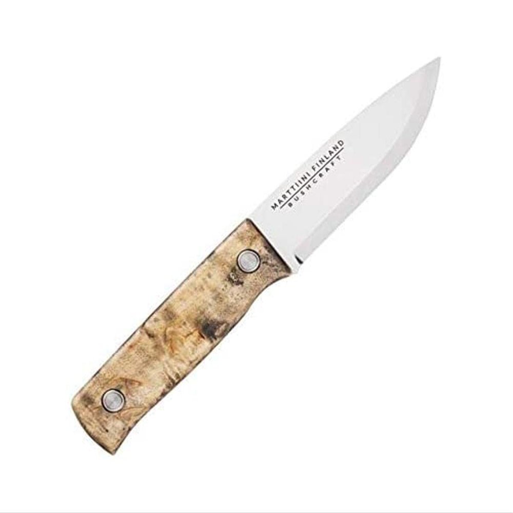 Marttiini 352015 Tundra Bushcraft Gray Fixed Blade Hunting Knife + Sheath