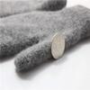 Chickle Adult Kids Winter Warm Thick Knitted Mitten Cashmere Mitten Dark Small view 3